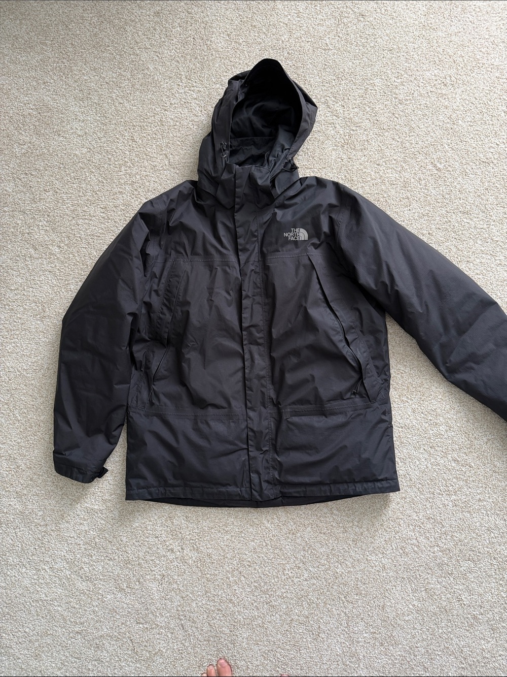 Men’s North Face 3 in 1 parka